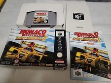 Nintendo 64 Monaco Grand Prix Racing Simulator 2 Complete Pal Multi Very Good comprar usado  Enviando para Brazil