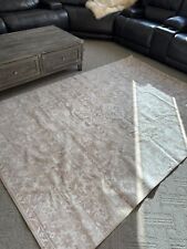 Beige white rug for sale  Tipp City