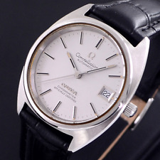 RELÓGIO MASCULINO VINTAGE OMEGA CONSTELLATION CRONÔMETRO AUTOMÁTICO MOSTRADOR PRATEADO DATA, usado comprar usado  Enviando para Brazil