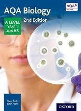 AQA Biology A Level Year 1 Student Book, Toole, Glenn & Toole, Susan, Used; Good comprar usado  Enviando para Brazil
