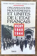 Livre organisations mouvements d'occasion  Rognes