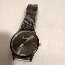 Usado, Relógio feminino Lupai quartzo analógico – pulseira cinza escuro design clássico comprar usado  Enviando para Brazil
