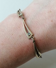 Blue topaz bracelet for sale  TELFORD