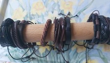 Leather friendship wrist for sale  ST. IVES