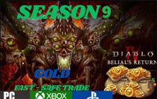 Używany, DIABLO 4 🔥SEZON 9🔥GOLD🔥PAKIET 20 MILIARDÓW ZŁOTA na sprzedaż  Wysyłka do Poland