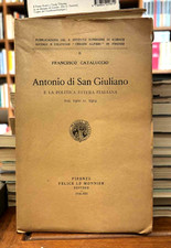 Antonio san giuliano usato  Firenze