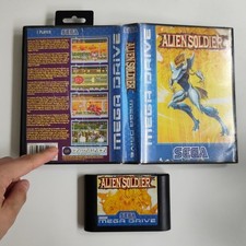 Alien Soldier Sega Megadrive Mega Drive carrinho + caixa (sem manual) comprar usado  Enviando para Brazil