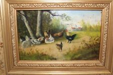 Tableau huile toile d'occasion  Fontainebleau