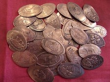 105 centavos alongados prensados esmagados 100 500 500a comprar usado  Enviando para Brazil