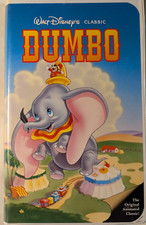 Usado, Walt Disney's Classic Dumbo VHS 1991 BLACK DIAMOND RARE!! Clamshell case (024-6) comprar usado  Enviando para Brazil