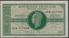 1000 francs maranne d'occasion  France