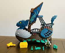 Fisher Price Imaginext SERPIENTE DRAGÓN Barco Vikingo Pirata Rodante segunda mano  Embacar hacia Argentina