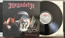 MEGADETH Killing Is My Business 1985 VINYL LP Combat MX-8015 Camo Label VG/VG+ comprar usado  Enviando para Brazil