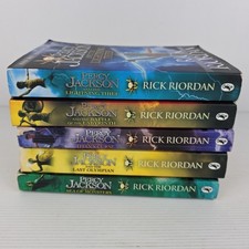 Percy Jackson Ultimate Collection 1-5 livros em brochura caixa conjunto Rick Riordan comprar usado  Enviando para Brazil