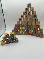 Pieces wooden blocks for sale  Millbury