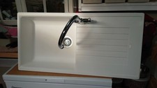 Howdens single bowl for sale  TIVERTON