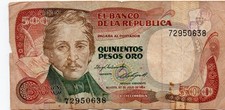 billet banque colombie d'occasion billet banque colombie d'occasion Bures-sur-Yvette