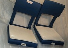 Vintage blue padded for sale  Spokane