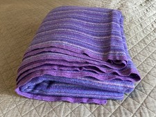 Purple wool blanket for sale  EAST GRINSTEAD