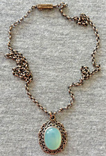 Pendentif argent opale. d'occasion  Bourg-en-Bresse