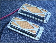Conjunto de captador de guitarra folha de ouro - Vintage estilo grade de diamante EZPZ PARTS comprar usado  Enviando para Brazil