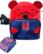 Mini bolsa mochila Marvel Spiderman Bear com pequeno estojo destacável nova sem etiquetas comprar usado  Enviando para Brazil