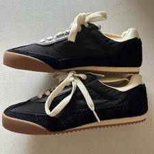 Tênis Zara Feminino 38 Preto com Cadarço Conforto Biqueira Redonda Top Baixo Casual comprar usado  Enviando para Brazil
