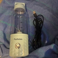 Mini liquidificador portátil pessoal PopBabies USB recarregável 14 oz shakes smoothies comprar usado  Enviando para Brazil