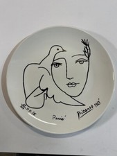 Signed picasso plate for sale  Van Nuys