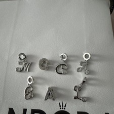 Pandora charm buchstaben gebraucht kaufen  Krefeld
