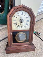 old antique wooden wall clock for sale  Bettendorf