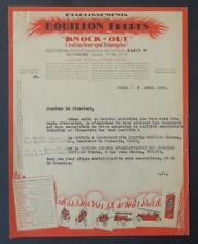 Facture 1930 bouillon d'occasion  Nantes-