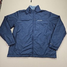 Usado, Jaqueta Columbia Omni-Shield zíper completo azul marinho XL forrada de lã resistente à água comprar usado Usado, Jaqueta Columbia Omni-Shield zíper completo azul marinho XL forrada de lã resistente à água comprar usado  Enviando para Brazil