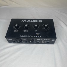 Interface USB M-Audio M-Track Duo 2 canais ótima forma aparência perfeita comprar usado  Enviando para Brazil
