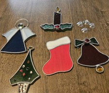 Vintage christmas suncatcher for sale  North Olmsted
