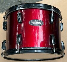 12" Pearl VISION BIRCH Tom Drum PRETO Hardware Vinho Tinto comprar usado  Enviando para Brazil