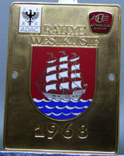 Rallye westküste plakette gebraucht kaufen  Anklam