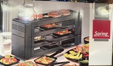 Spring pizzaraclette schwarz gebraucht kaufen  Langenfeld (Rheinland)