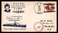 Capa naval censurada Mayfairstamps USS Paddle 1943 Submarine Commission aau_5577 comprar usado Capa naval censurada Mayfairstamps USS Paddle 1943 Submarine Commission aau_5577 comprar usado  Enviando para Brazil
