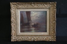 Quadro olio tela usato  San Martino Dall Argine