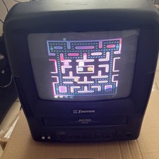 TV combo retrô para jogos Emerson 9" videocassete TV EWC0902, usado comprar usado TV combo retrô para jogos Emerson 9" videocassete TV EWC0902, usado comprar usado  Enviando para Brazil