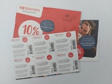 Rossmann gutscheine coupon gebraucht kaufen  Hamburg