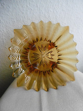 Glasschale alt gelb gebraucht kaufen  Deutschland