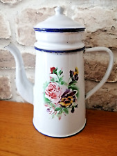 Cafetiere emaillee ancienne d'occasion  Écommoy