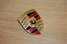 Porsche motorhaube abzeichen gebraucht kaufen  Mössingen