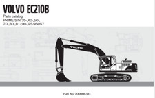 Volvo EC210B + Prime Catálogo de Peças de Escavadeira Peça de Construção Manual PDF USB comprar usado  Enviando para Brazil