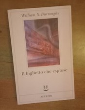 William s.burroughs biglietto usato  Senago