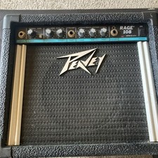 Amplificador combo de guitarra Peavey Rage 108 estado sólido vintage funcional comprar usado  Enviando para Brazil