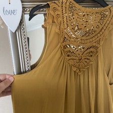 Fully lined mustard for sale  MANCHESTER