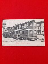 Cartolina milano. tram usato  Milano